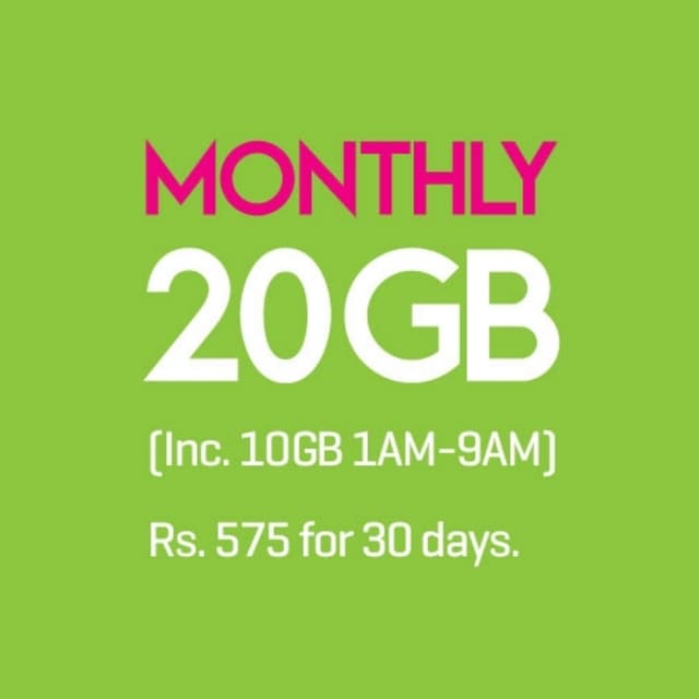 Zong 4G / Monthly Premium